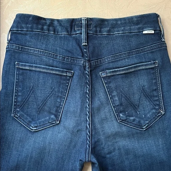 Mother High Waisted Looker Ankle - Stretchy Skinny Jeans (Size: 26) - Picture 3 of 12